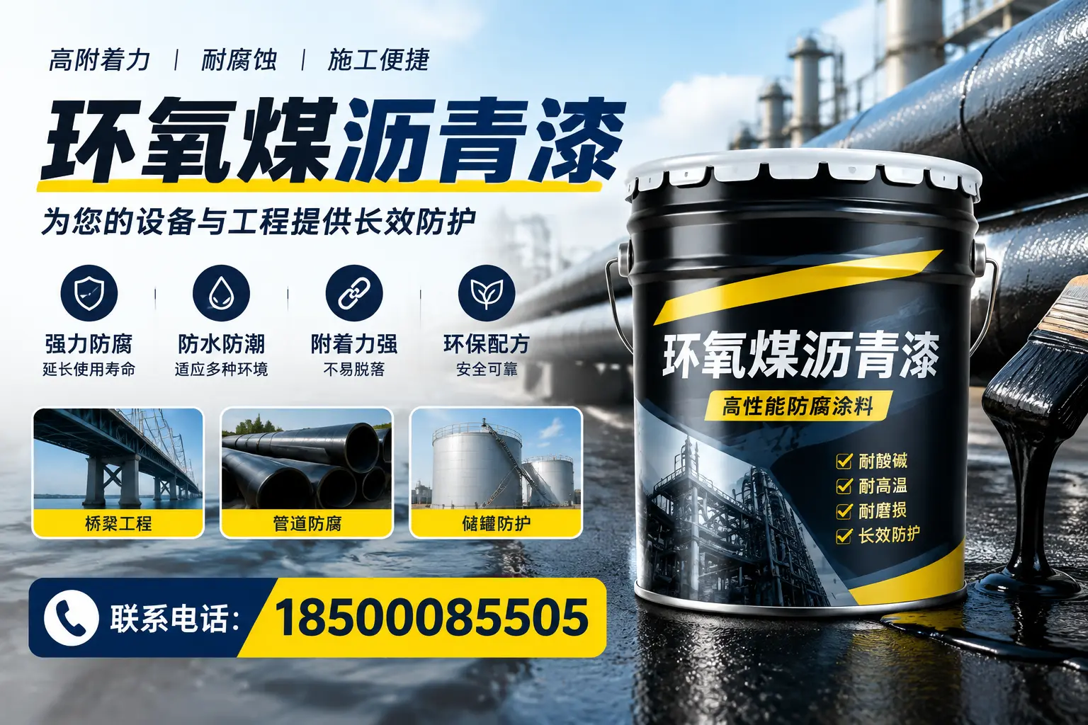 环氧煤沥青漆与其他涂料的对比分析，助力南通企业决策
